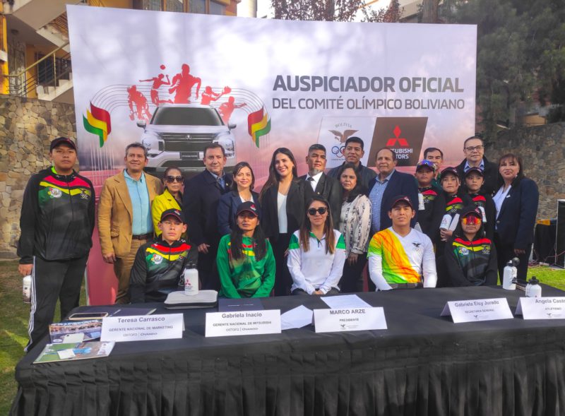 Mitsubishi Motors se convierte en el Patrocinador Oficial del Equipo Boliviano en los Juegos Panamericanos de Santiago, Chile