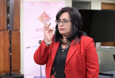 Posesionan a Ivette Espinoza como Directora a.i. de la ASFI Posesionan a Ivette Espinoza como Directora a.i. de la ASFI