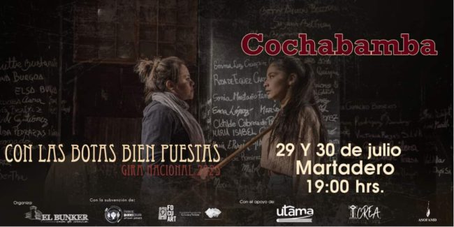 Con las Botas Bien Puestas 2023: La obra teatral que da voz a la resistencia durante la dictadura»