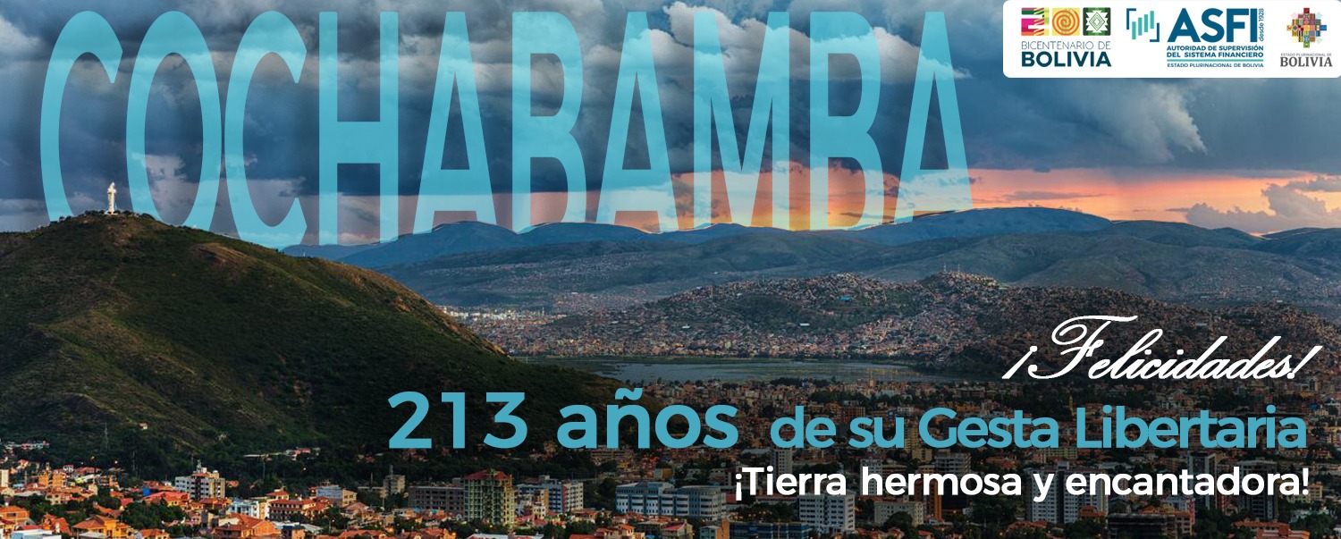 ASFI: Cochabamba promueve el crecimiento de los créditos para vivienda y consumo