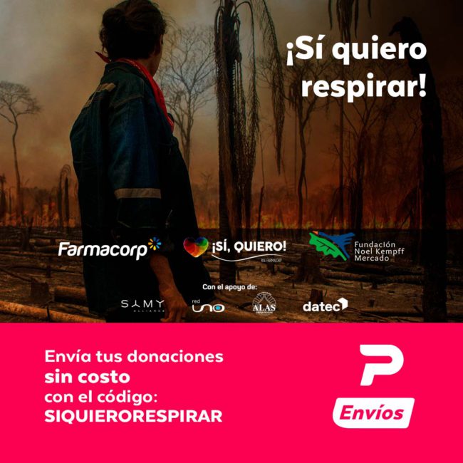 Tecnología al Servicio: PedidosYa se une a la campaña ‘Si Quiero Respirar’ Tecnología al Servicio: PedidosYa se une a la campaña ‘Si Quiero Respirar’