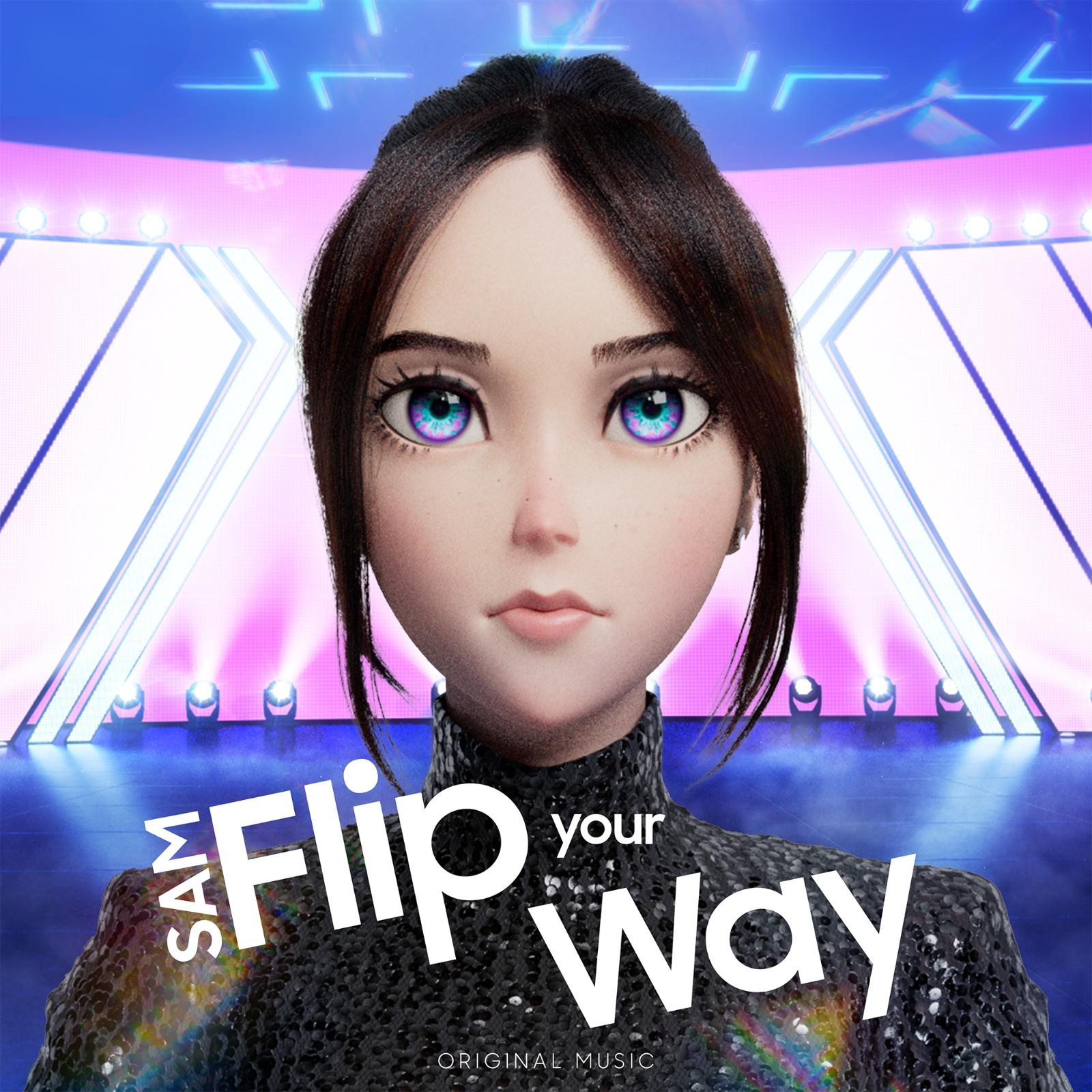SAM, la influencer digital de Samsung, debuta  como cantante con “Flip Your Way”