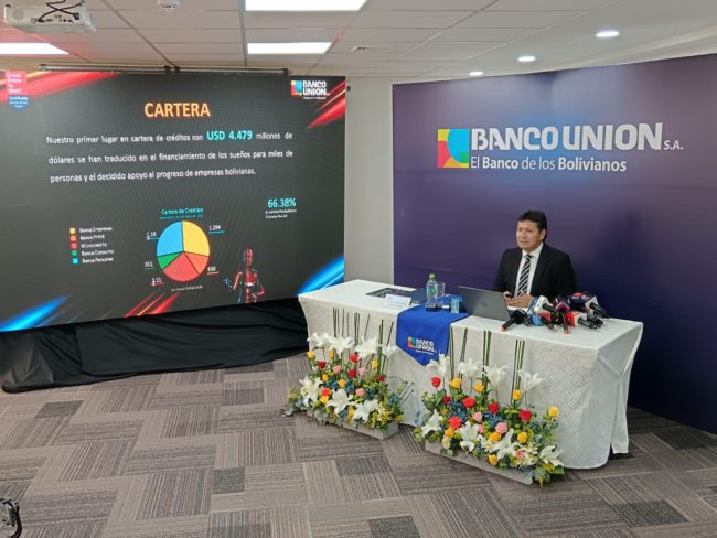 Banco Unión S.A. líder indiscutible en el sector bancario boliviano Banco Unión S.A. líder indiscutible en el sector bancario boliviano