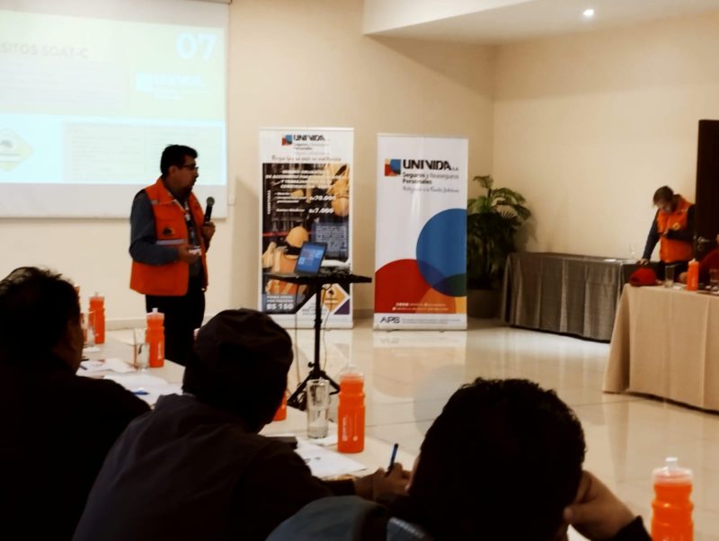 La aseguradora estatal UNIVIDA S.A. implementa la “Plataforma Departamental de Prevención de Accidentes en el Ámbito de la Construcción” La aseguradora estatal UNIVIDA S.A. implementa la “Plataforma Departamental de Prevención de Accidentes en el Ámbito de la Construcción”