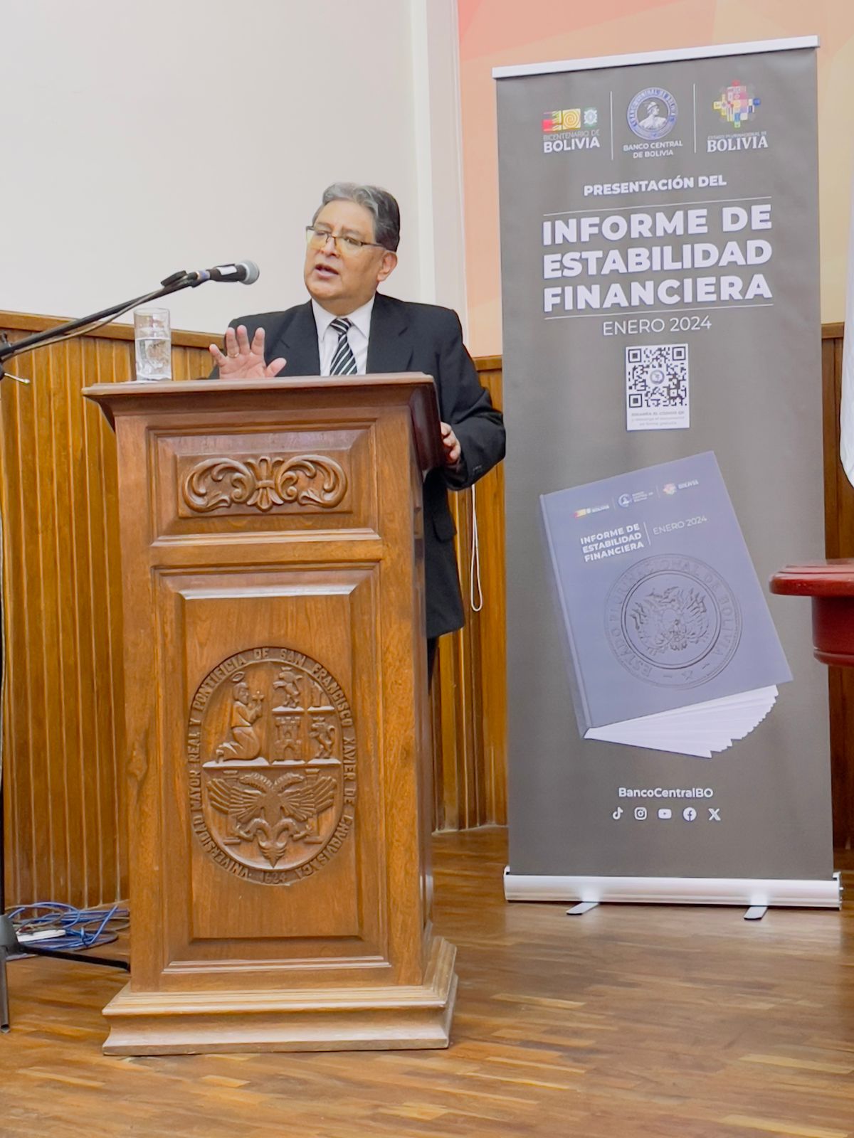 El Banco Central de Bolivia presenta el informe de estabilidad financiera – enero 2024