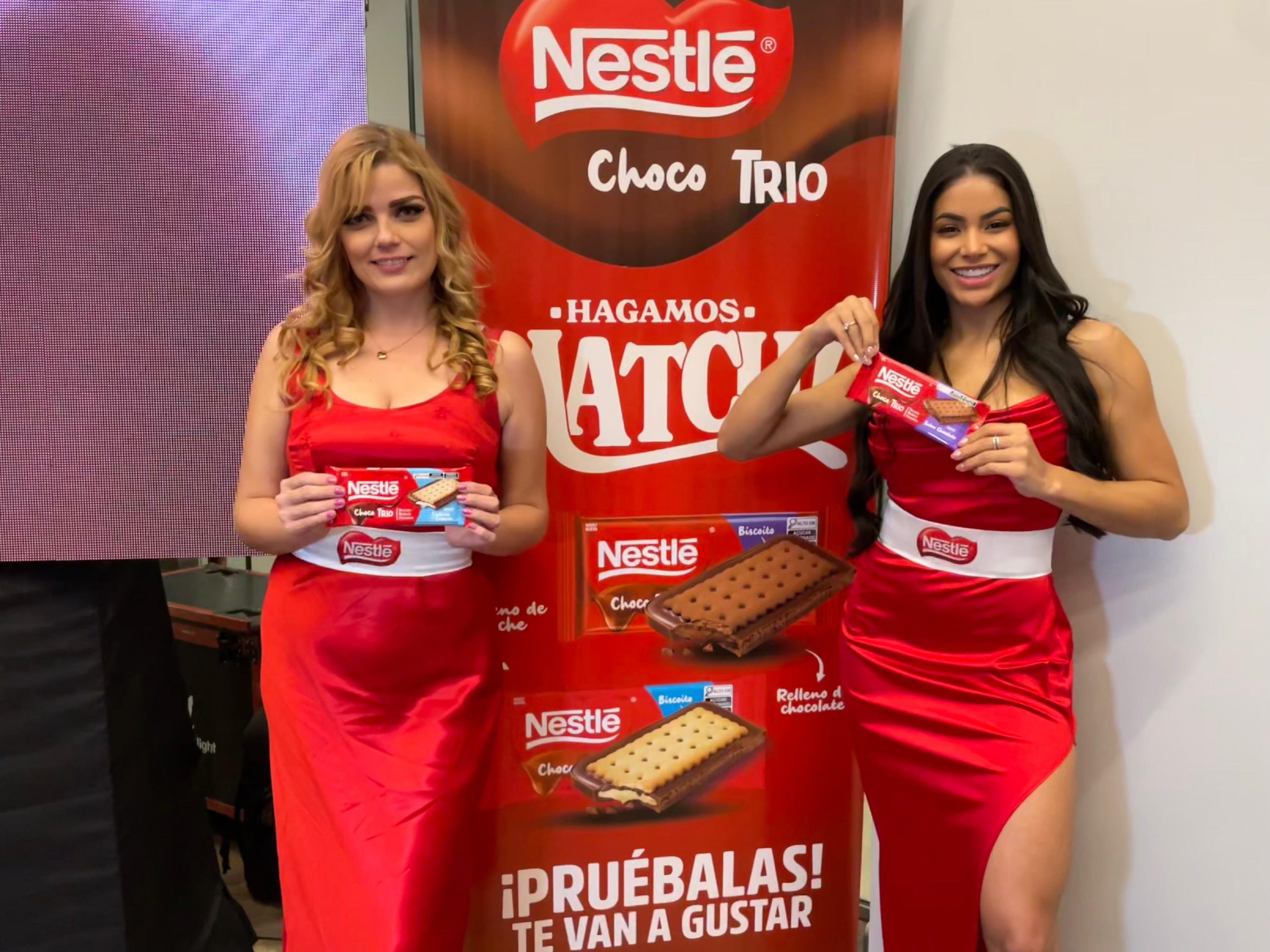 Choco TRIO: Nestlé Presenta la Única Tableta que Combina Chocolate con Galleta y Relleno