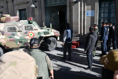Bolivia frente a un nuevo intento de golpe de Estado Bolivia frente a un nuevo intento de golpe de Estado