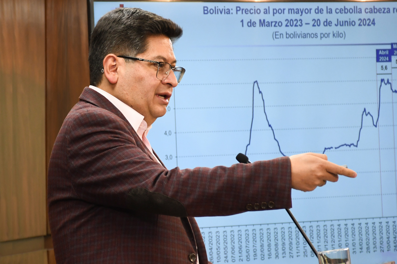 El Ministro de Economía descarta escenario de hiperinflación en Bolivia   