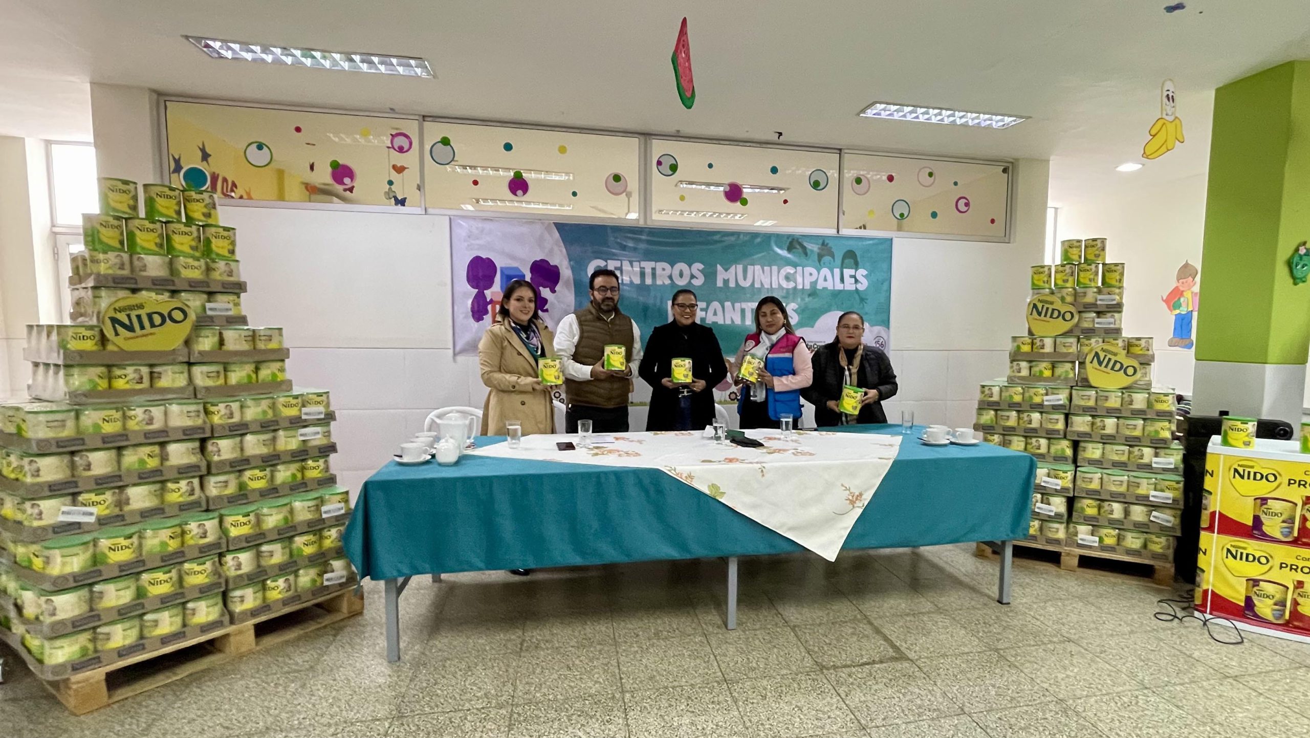 Nestlé® dona más de 2400 unidades de Nido 3+ Protectus para apoyar la nutrición de los niños en guarderías