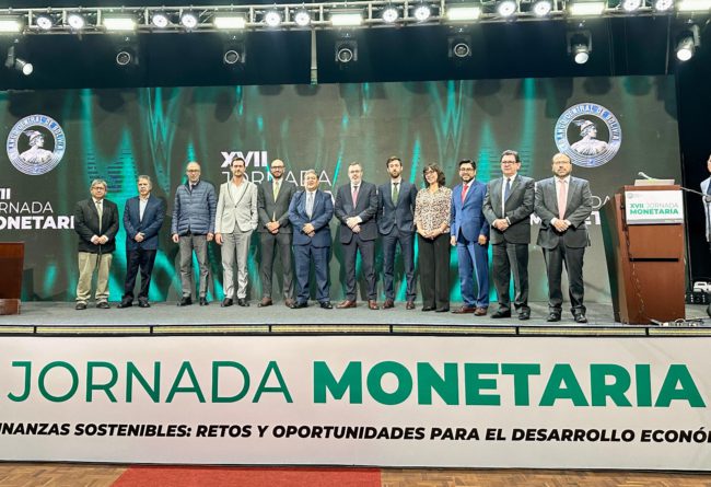 Concluye con éxito XVII Jornada Monetaria sobre Finanzas Sostenibles Concluye con éxito XVII Jornada Monetaria sobre Finanzas Sostenibles