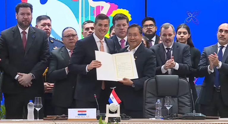Bolivia llega al Mercosur para contribuir activamente al desarrollo y fortalecimiento del bloque regional Bolivia llega al Mercosur para contribuir activamente al desarrollo y fortalecimiento del bloque regional