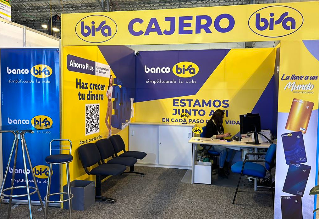 Banco BISA reafirma su compromiso con la Feria Internacional del Libro de La Paz