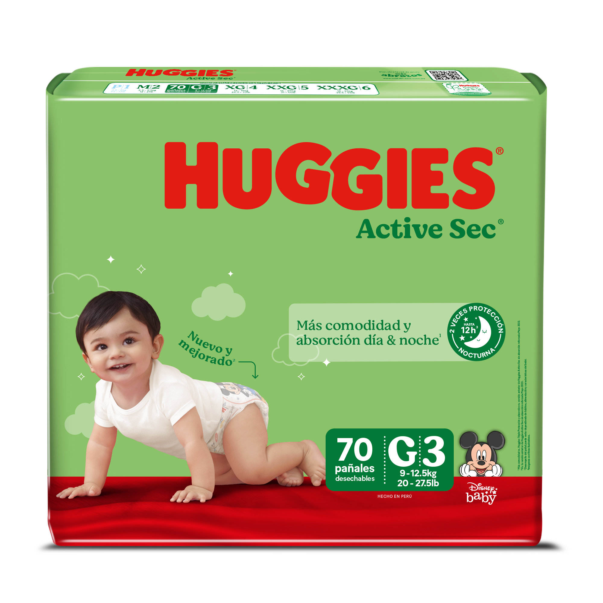 Huggies revoluciona la rutina del bebé: pañales mejorados que ofrecen más protección, comodidad, absorción y suavidad