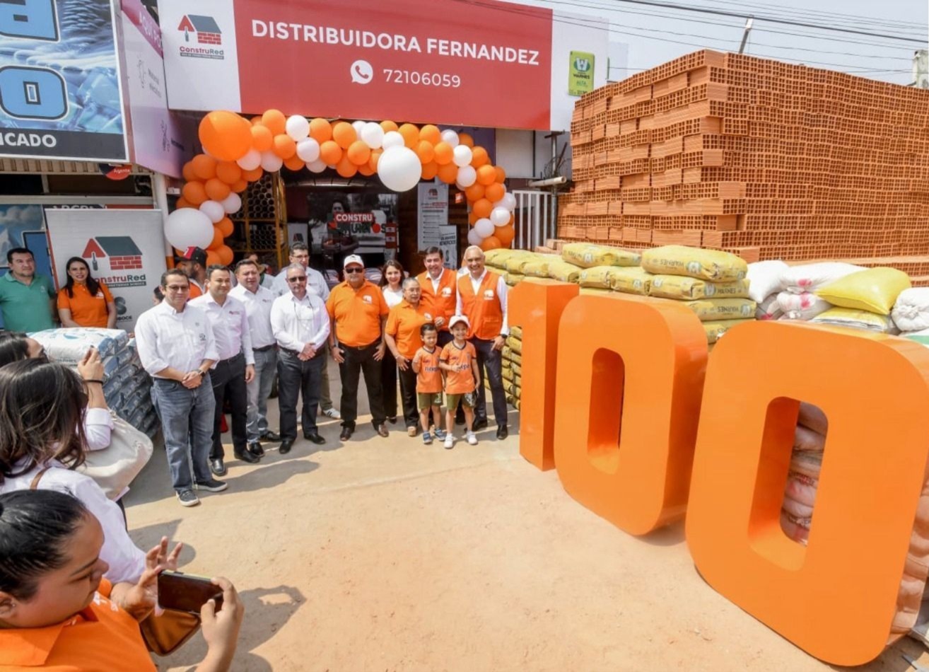 ConstruRed: La primera red de ferreterías de Bolivia  inaugura su punto número 100 en la ciudad de Santa Cruz