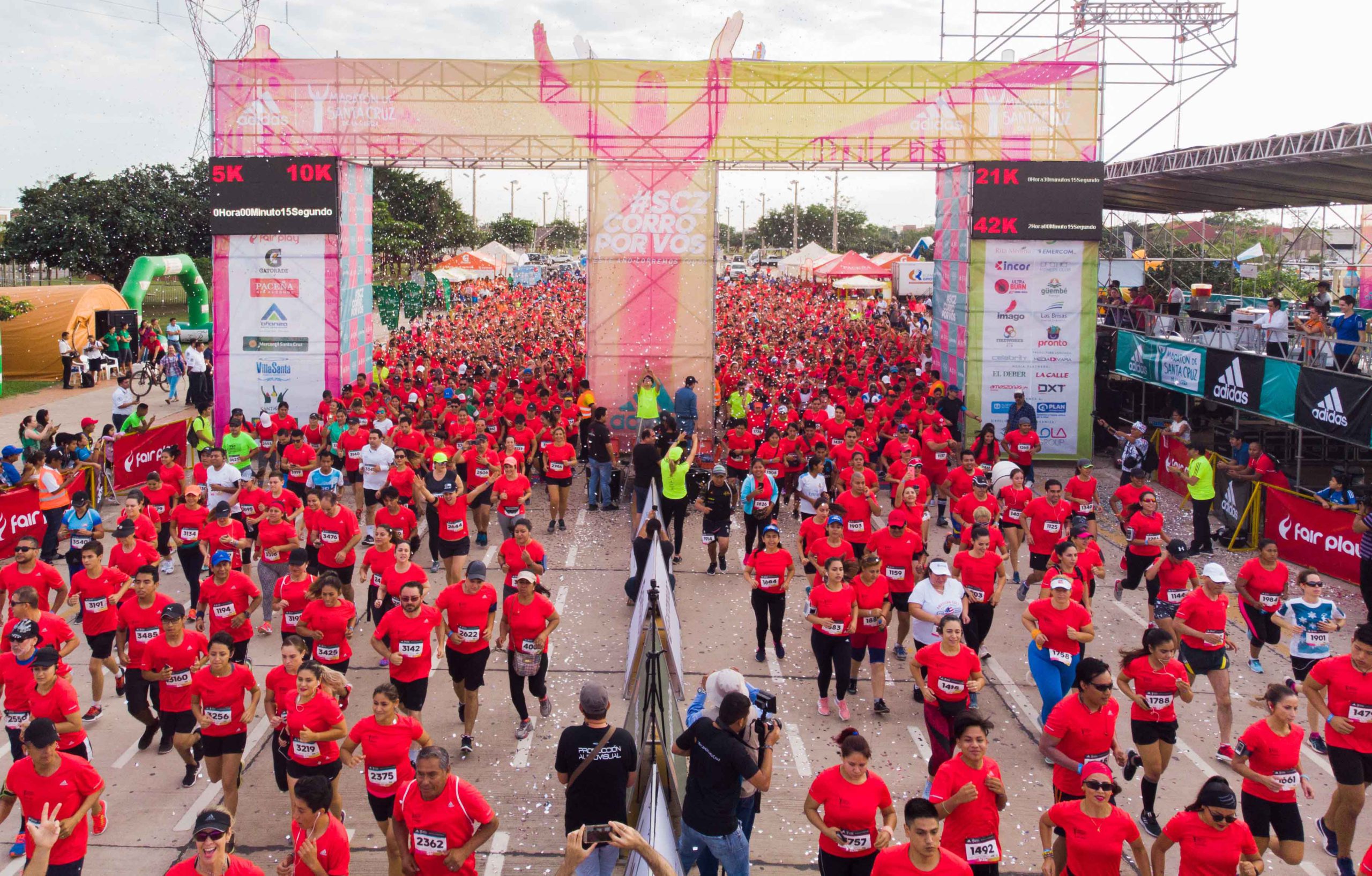 La 7ma. adidas-Powerade Maratón de Santa Cruz de la Sierra se realizará este domingo 15 de septiembre