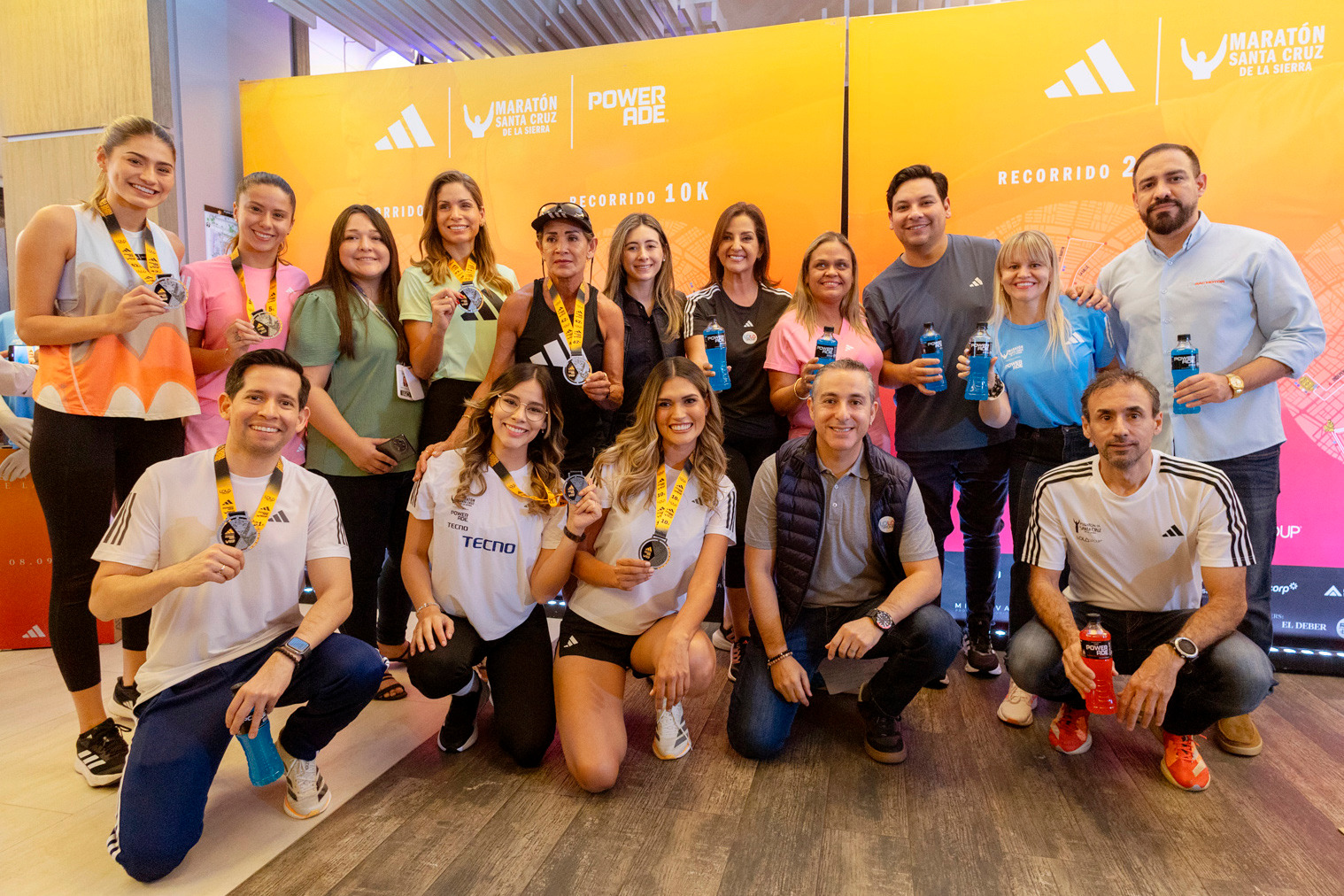 Con la Expomaratón, el cronómetro se pone en marca para el puntapié inicial de la adidas-Powerade Maratón de Santa Cruz de la Sierra   