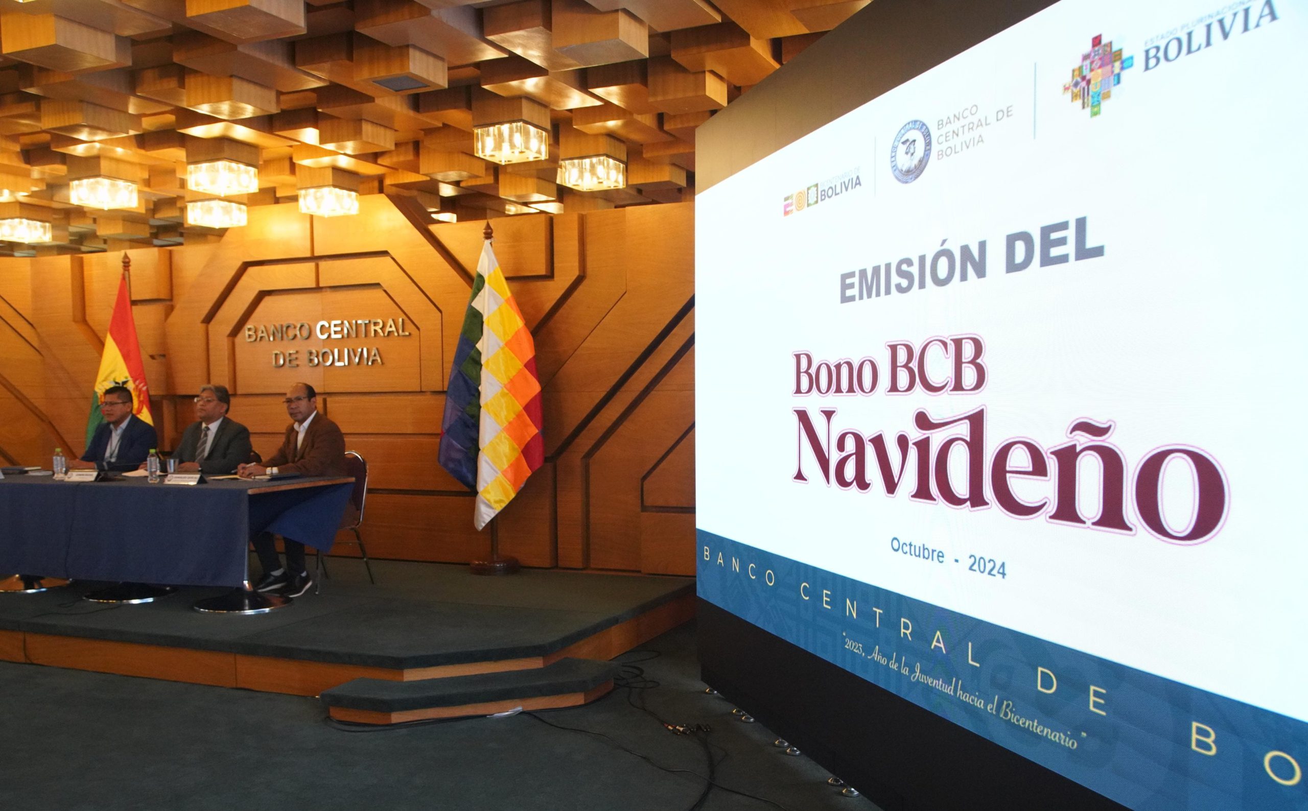 Activan el bono “BCB Navideño” con intereses de hasta el 7,5% y accesible también vía móvil