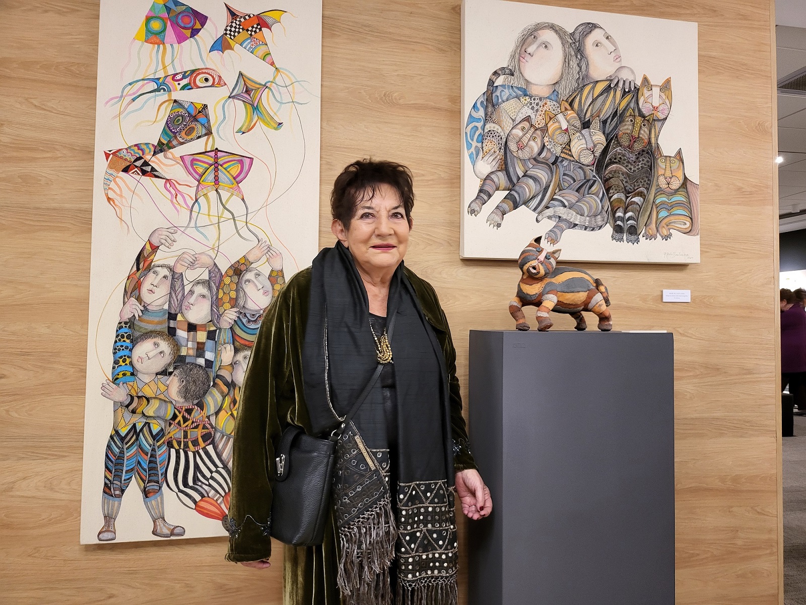 BNB Art invita a la “La gran aventura del Dibujo”, de la artista plástica boliviana Graciela Rodo Boulanger