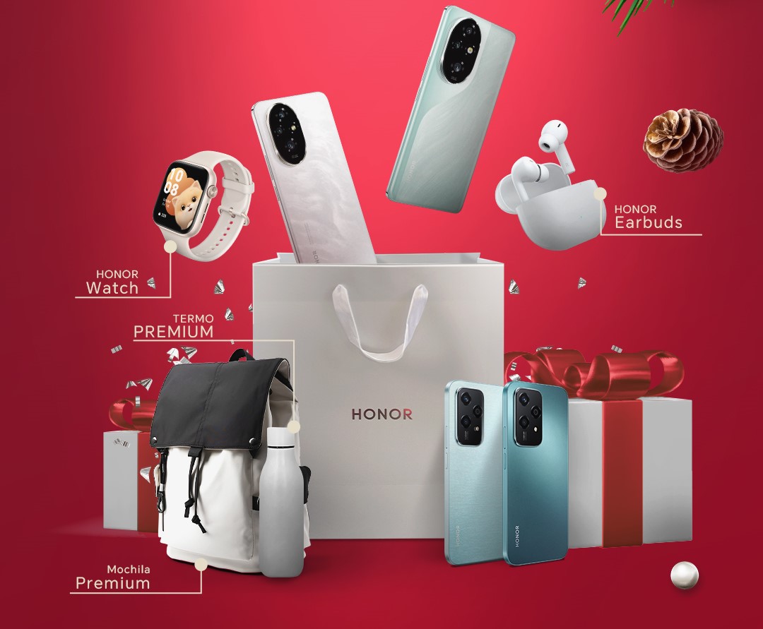 Descubre los combos navideños de HONOR para tu regalo perfecto