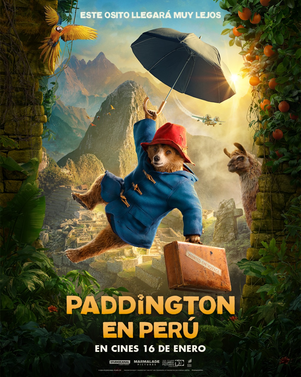  “Paddington en Perú”, la tercera entrega del adorado oso amante de la mermelada se estrena el 16 de enero