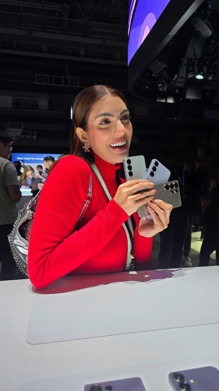 Lucia Gala comparte su experiencia en el Galaxy Unpacked 2025