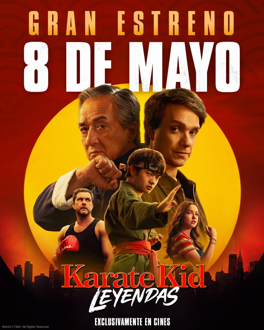 Este 8 de mayo se estrena “Karate Kid: Leyendas”, la nueva generación de la saga protagonizada por Jackie Chan y Ralph Macchio