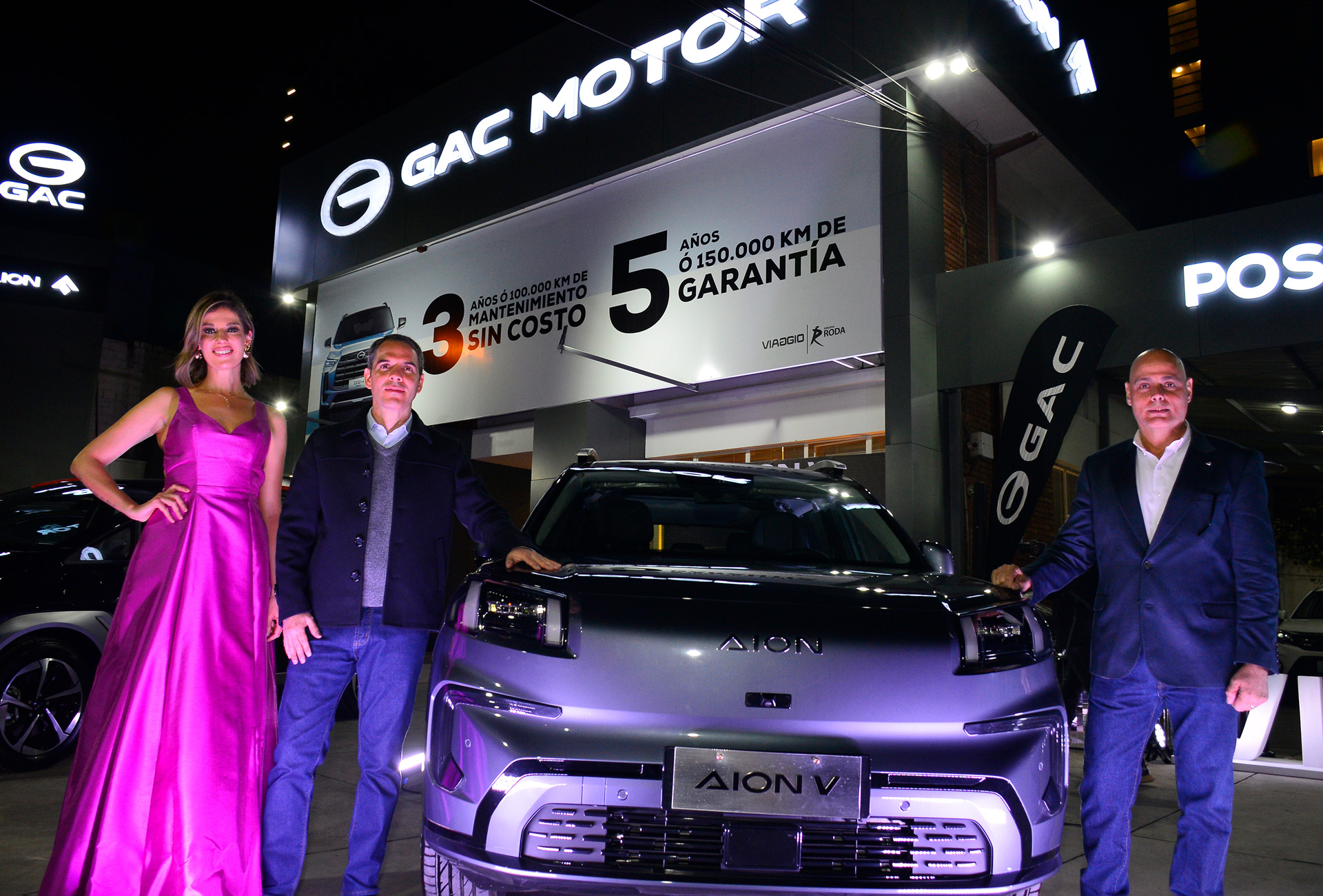 GAC presentó el AION V, su SUV eléctrico con más de 500 kilómetros de autonomía   