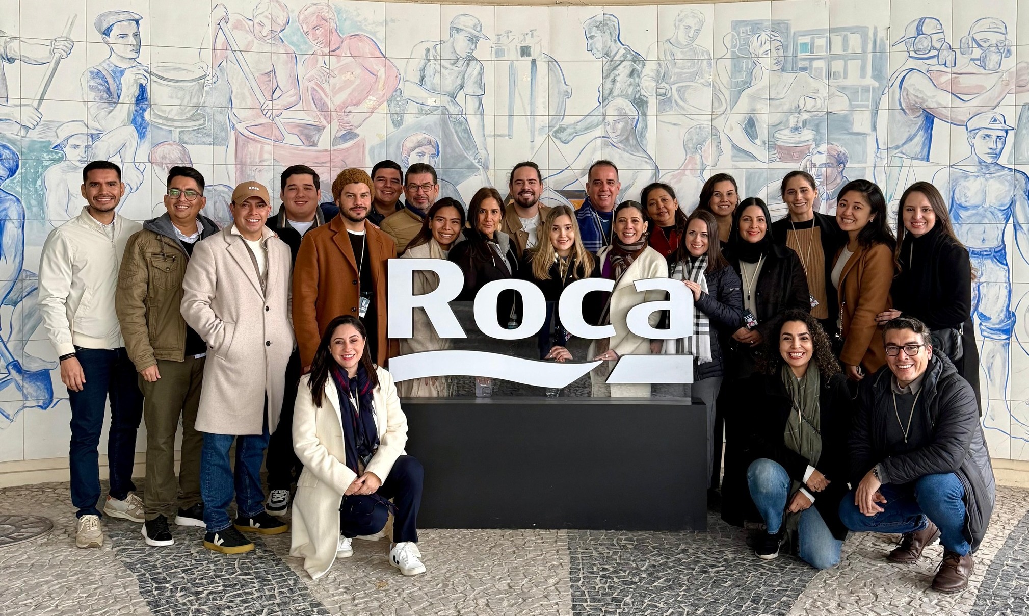 Comitiva de CASACOR Bolivia visitó la muestra paulista y a auspiciadores