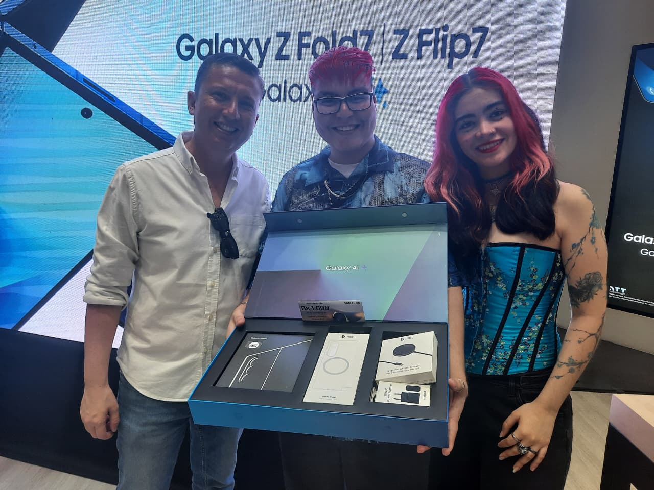 Samsung lanza el Galaxy Z Flip7 y Fold7 con Trade In, fundas premium y Galaxy AI para los bolivianos   