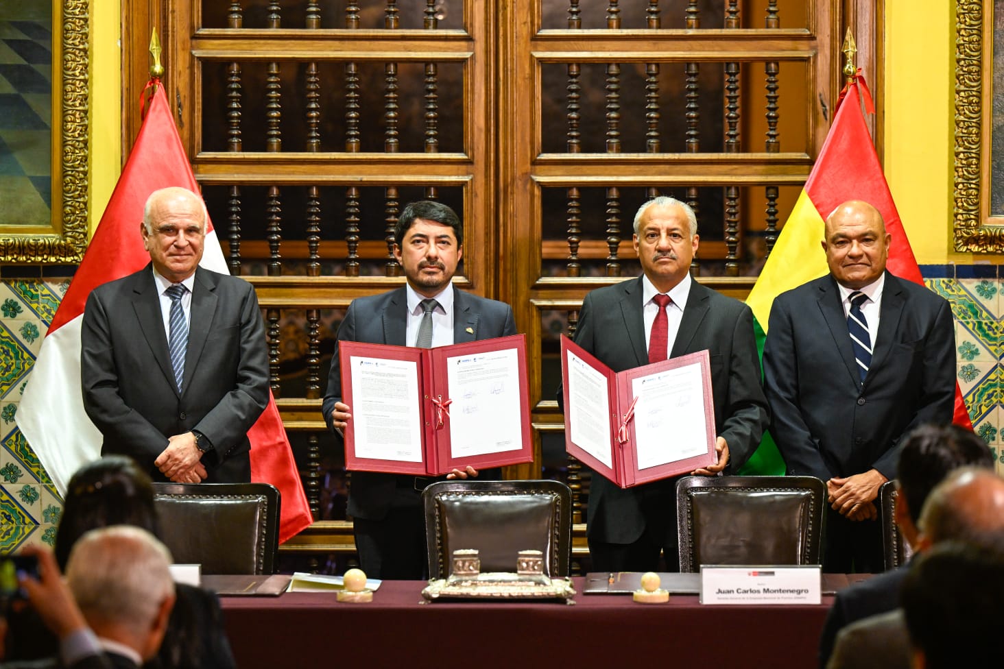 Bolivia y Perú firman convenio portuario: ASP-B y ENAPU acuerdan 30% de descuento a la tarifa pública para la carga boliviana por Ilo