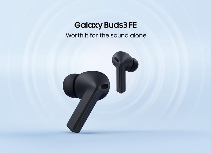 Samsung Galaxy Buds3 FE: diseño icónico, sonido mejorado e integración con Galaxy AI