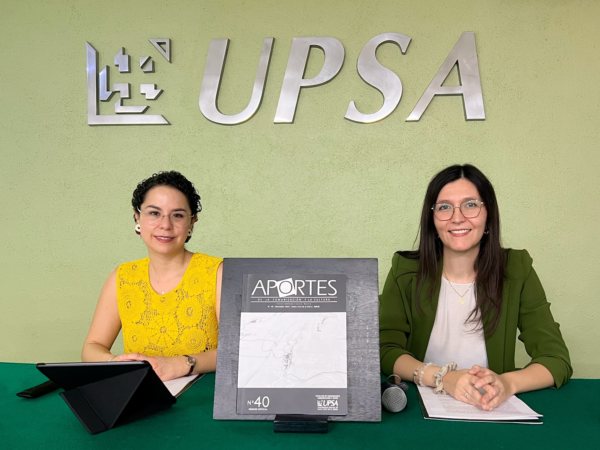 La UPSA presentó el número especial 40 de la revista aportes de la comunicación y la cultura, dedicado a “Técnica, Memoria e Imagen”