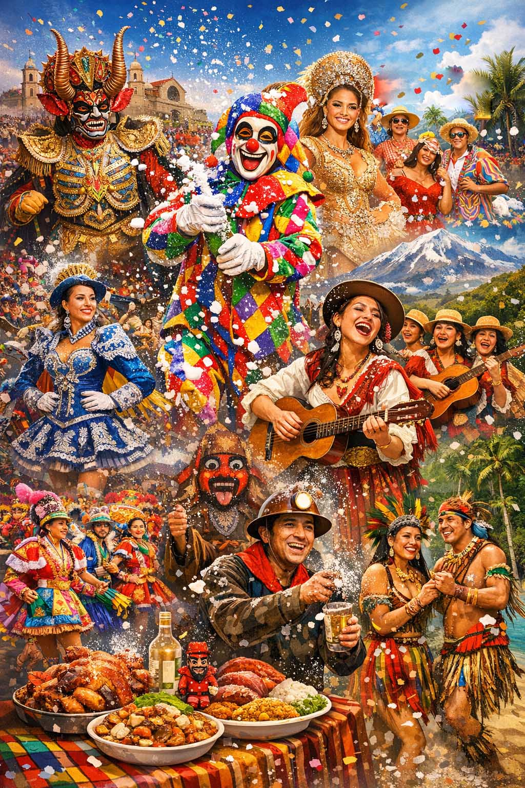 El Carnaval en Bolivia: Tradición, devoción y alegría que une al país