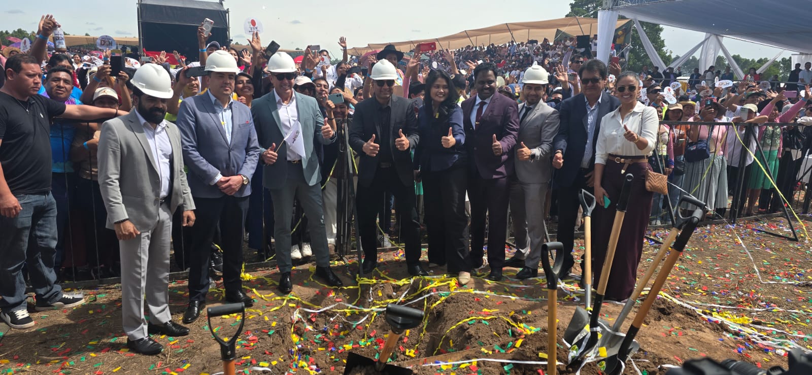 DXN arranca proyecto industrial en Bolivia y coloca la primera piedra con una inversión de $us 25 millones