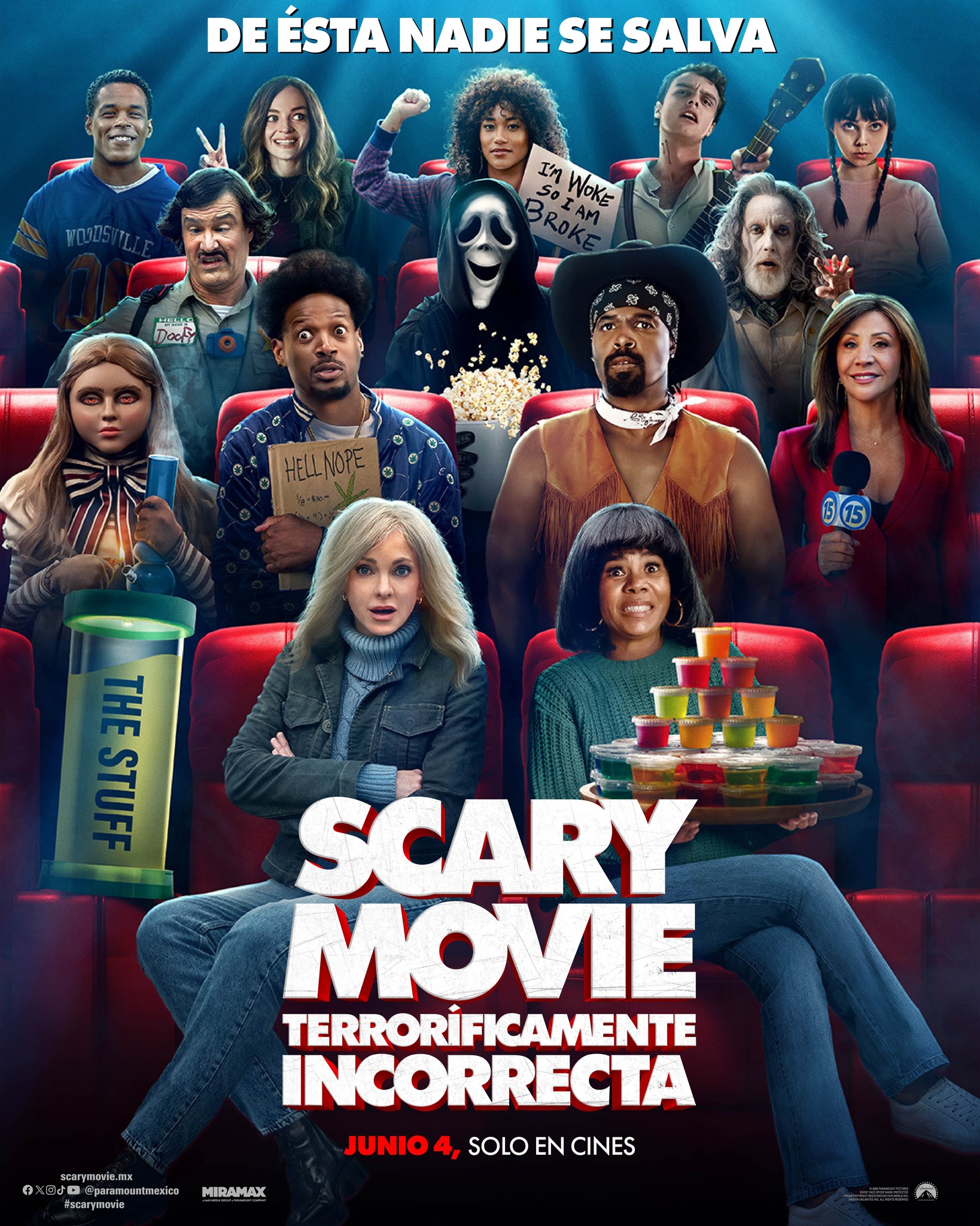 Con “Scary Movie: terroríficamente incorrecta”, la locura, el humor negro y el terror regresan al cine 