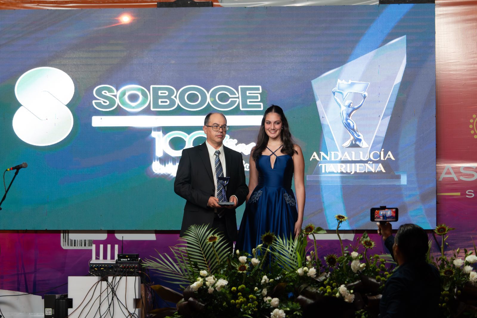 Soboce es reconocida con el premio “Andalucía Tarijeña” por su aporte al desarrollo de Tarija