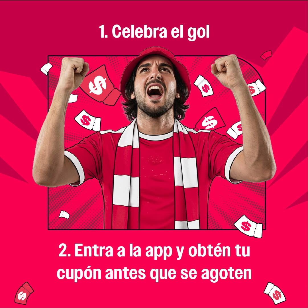 PedidosYa celebra la fiesta del fútbol entregando miles de cupones con una campaña inédita: «Si hay gol, hay cupón» PedidosYa celebra la fiesta del fútbol entregando miles de cupones con una campaña inédita: «Si hay gol, hay cupón»