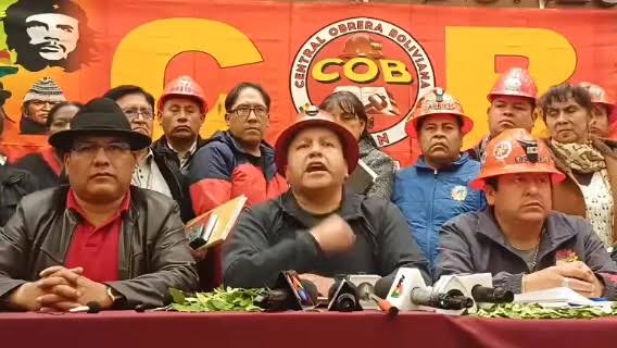 La agenda de la COB y el desafío de reconstruir la gobernabilidad en Bolivia La agenda de la COB y el desafío de reconstruir la gobernabilidad en Bolivia