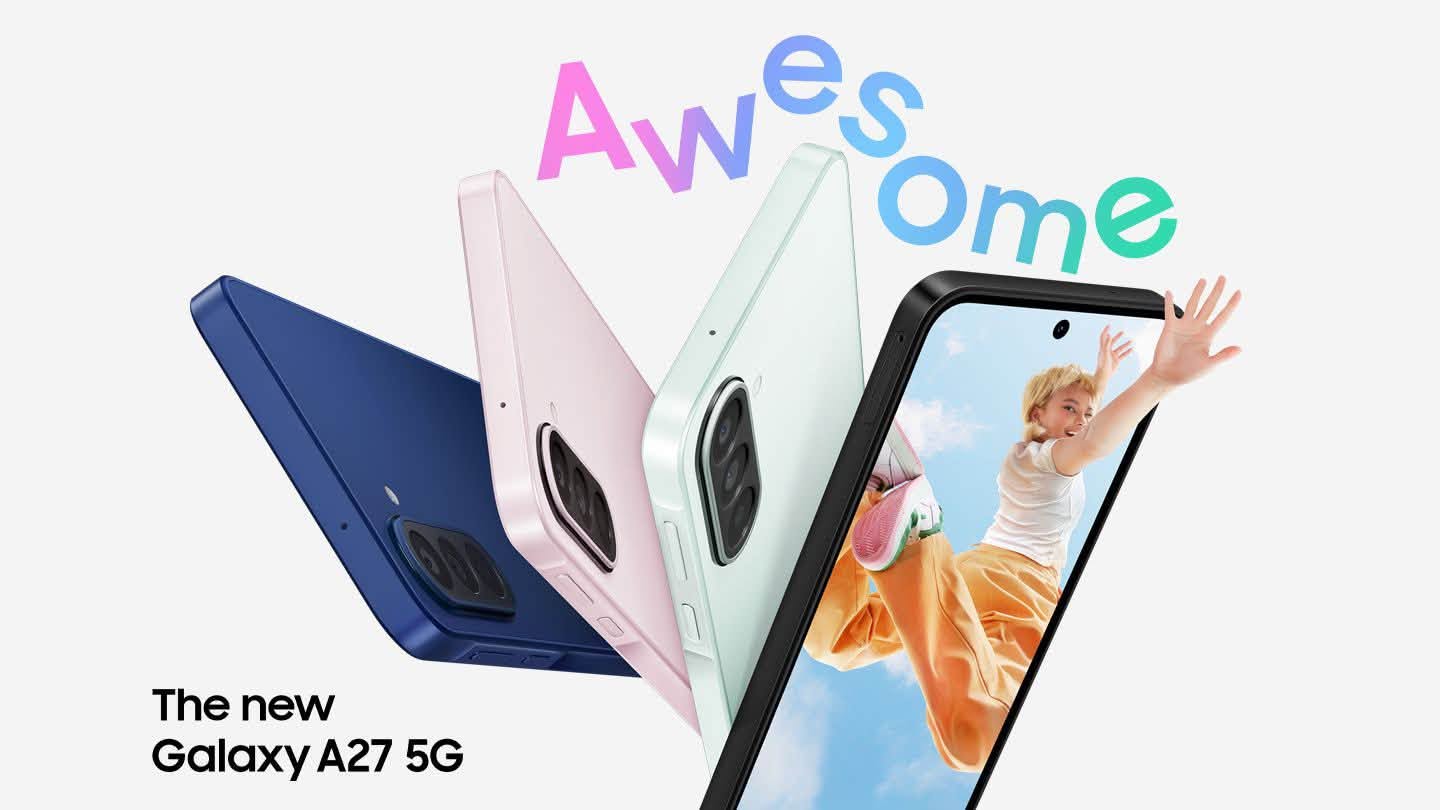 Samsung Galaxy A27 5G ofrece una pantalla inmersiva y Awesome Intelligence para más usuarios