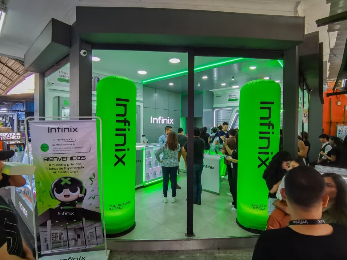 INFINIX fortalece su expansión en Bolivia con la apertura de su primera Tienda de Experiencia en Santa Cruz