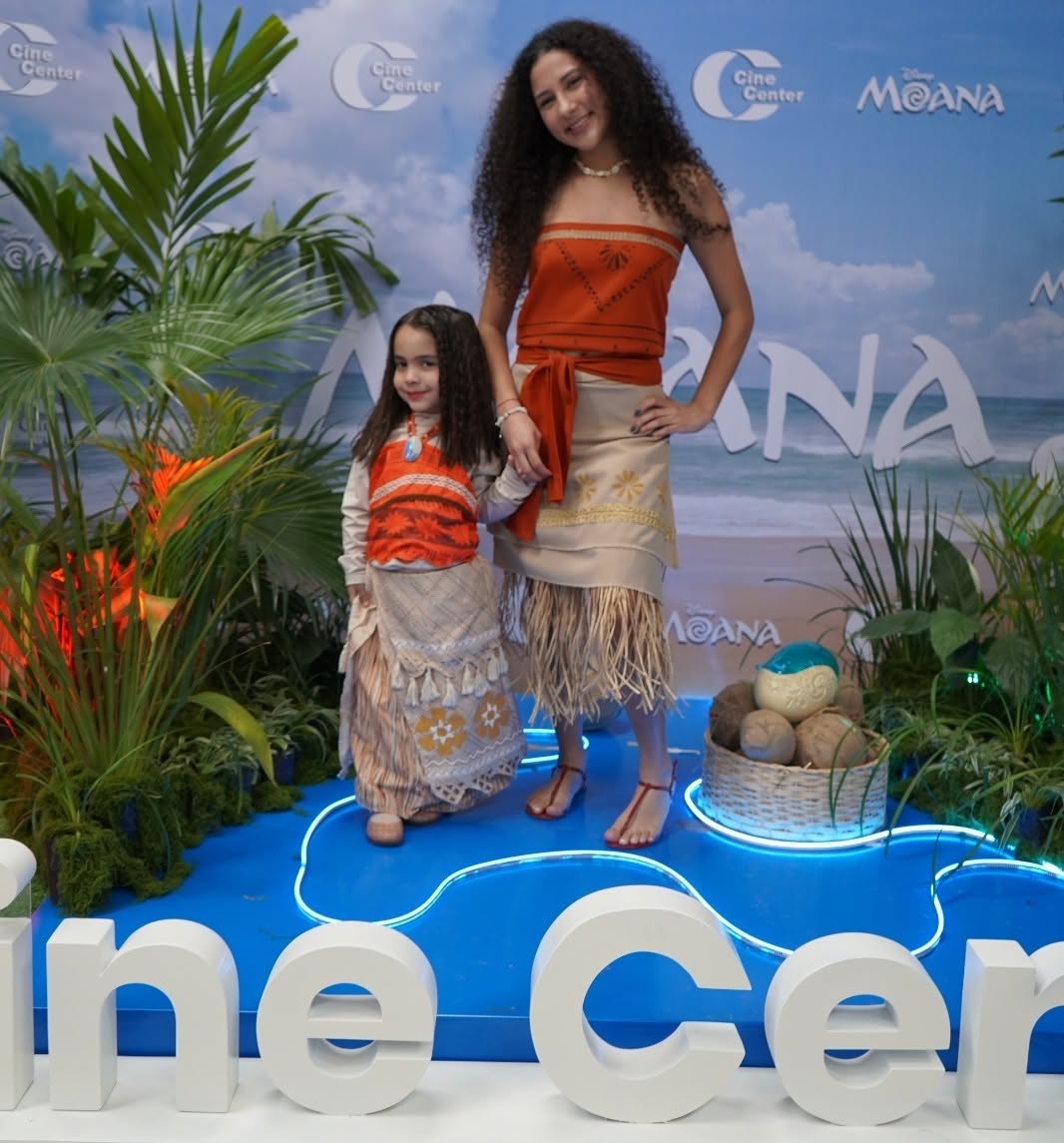 La esperada versión live action de Moana tuvo su gran estreno en Cine Center