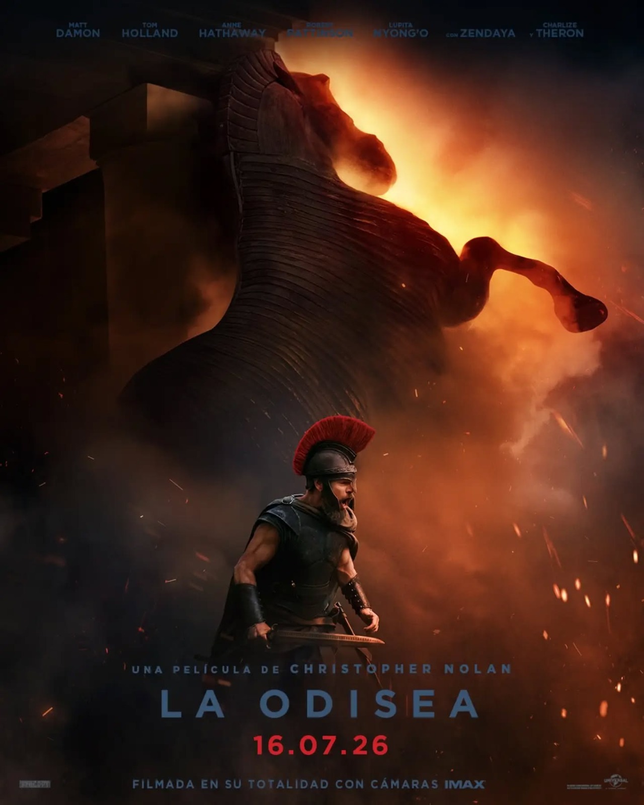 La legendaria historia de Homero cobra vida en “La Odisea”, la nueva obra cinematográfica de Christopher Nolan