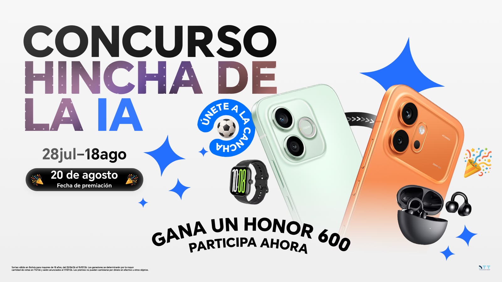 HONOR impulsa la creatividad digital en Bolivia con el lanzamiento del concurso «Hincha de la IA»