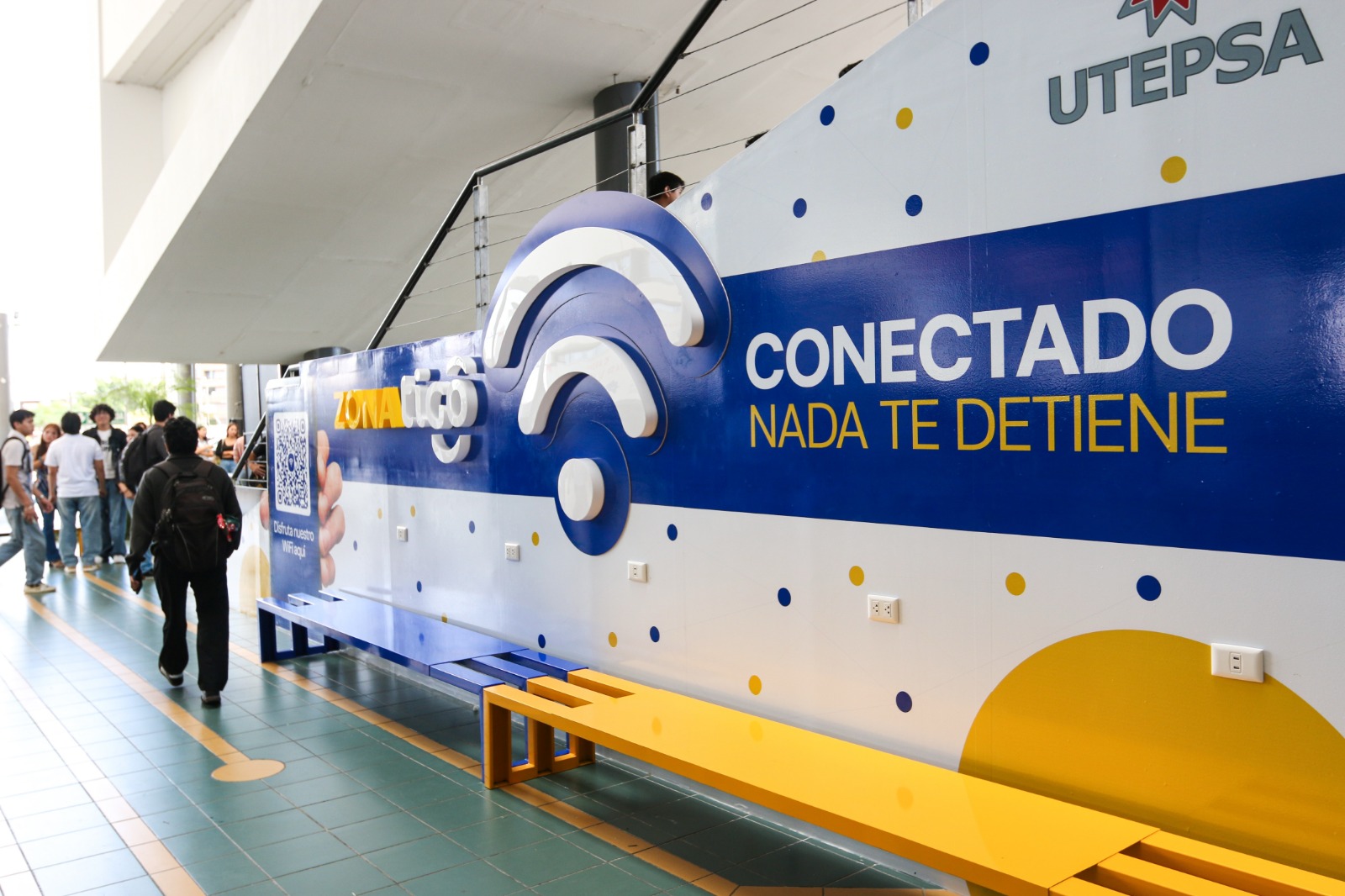 Tigo y UTEPSA habilitan Zona Wifi gratuita para beneficiar a toda la comunidad estudiantil   